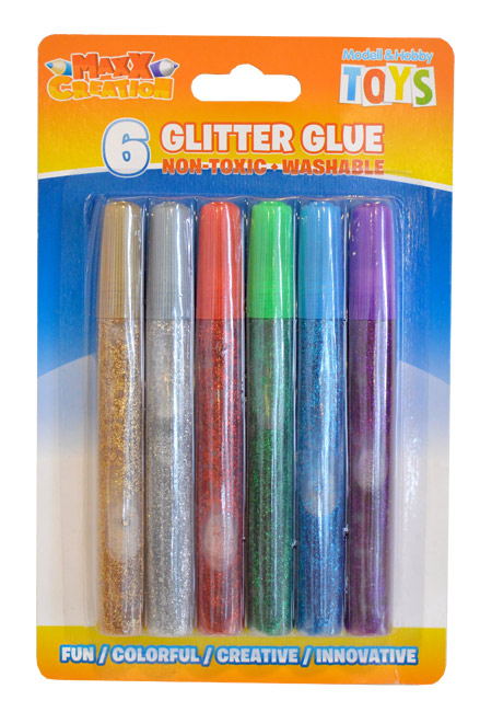 MaxxCreation 6 Glitter Glue | MaxxCreation