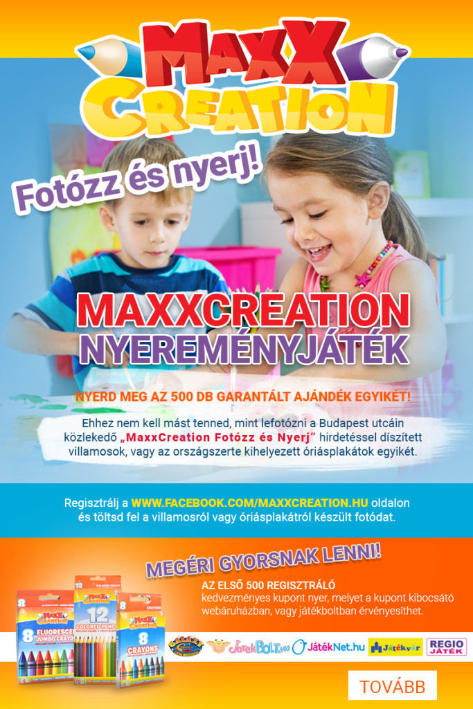 MaxxCreation nyereményjáték